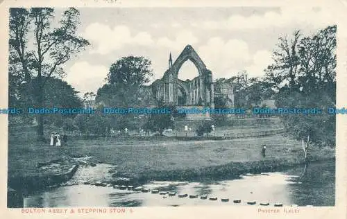 R088514 Bolton Abbey und Trittsteine. Procter. 1904