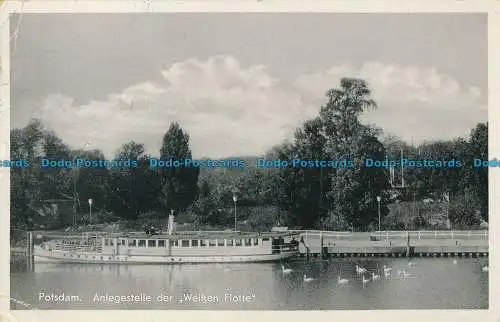 R088989 Potsdam. Anlage der Weißen Flotte. 1967