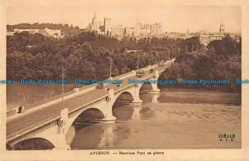 R089002 Avignon. Neue Steinbrücke. Ideal. F. Beau