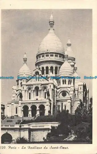 R089010 Paris. Die Basilika des Heiligen Herzens