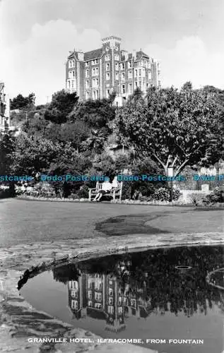 R088620 Granville Hotel. Ilfracombe. Aus Fountain. RP. 1963