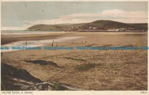 R089113 Croyde Sands. N. Devon. Sweetman. Solograph. Nr. 5781. 1950