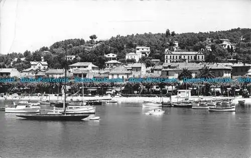 R089195 Sainte Maxime. Blick auf den Hafen, die Promenade und die Stadt. S.E.P.T. 195