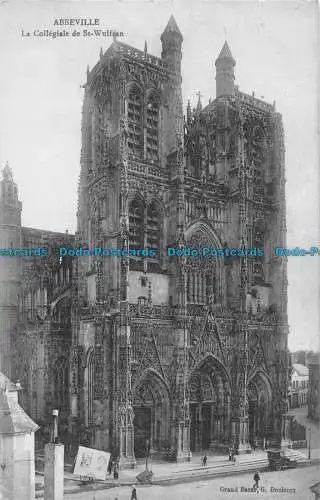 R089199 Abbeville. Die Stiftskirche St. Wulfran. Großer Basar