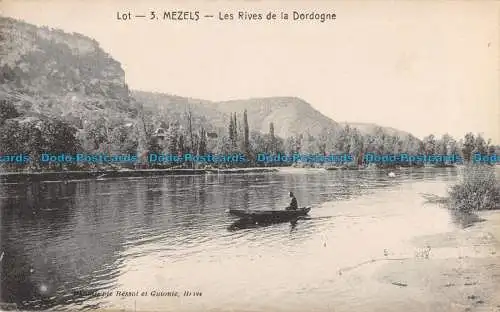 R089236 Lot. 3. Mischungen. Die Ufer der Dordogne. Bessot. Drehbuch