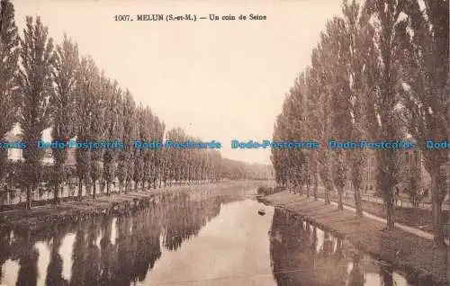 R089239 Melun. S. und M. Eine Ecke der Seine. E. Mignon