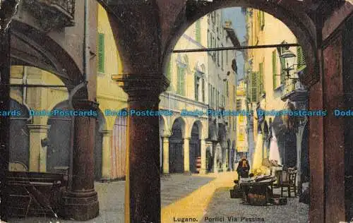 R089313 Lugano. Veranden Via Pessina. G.M.L.Nr. 1025