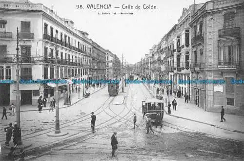 R089427 Valencia. Calle de Colon. L. Roisin