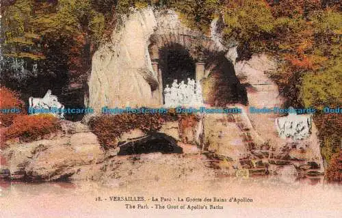 R089434 Versailles. Der Park. Die Grotte der Apollos-Bäder. Hülsen