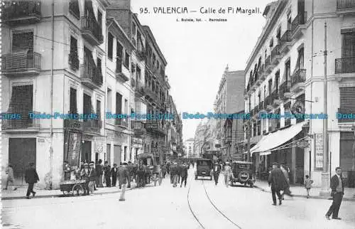 R089448 Valencia. Straße von Pi Margall. L. Roisin