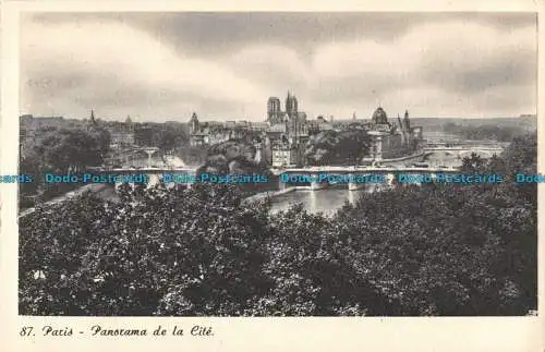 R089481 87. Paris. Panorama der Cite