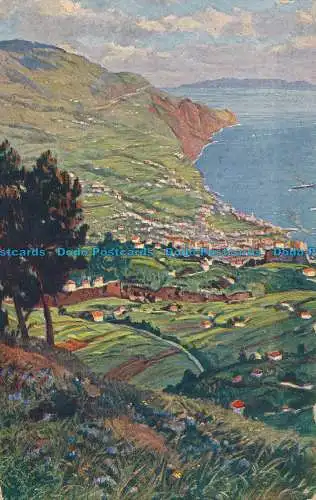 R089511 Blick auf Funchal do Pico de Barcelos. Madeira Serie