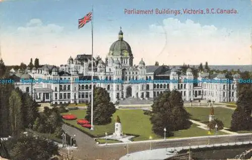 R089513 Parlamentsgebäude. Victoria. B.C. Kanada. The Coast Publishing. Bill