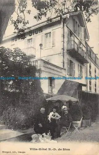 R089565 Villa Hotel N.D. de Sion. Sireygeol. Bill Hopkins Kollektion