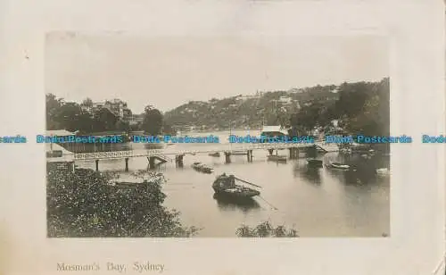 R089763 Mosmans Bay. Sydney. R.J. 1910