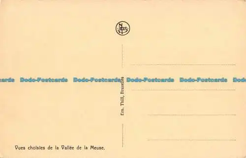 R089813 Dinant. Rathaus und Zitadelle. Ausgewählte Ansichten des Vallee de la Me