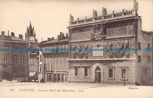 R089821 Avignon. Ehemaliges Hotel des Monnaies. LL. Ausgewählt. Levy und Neurdein vereint