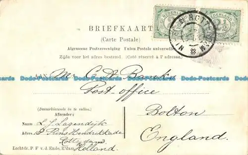 R089890 Belangstellende Volendammers. P.F. v.d. Ende