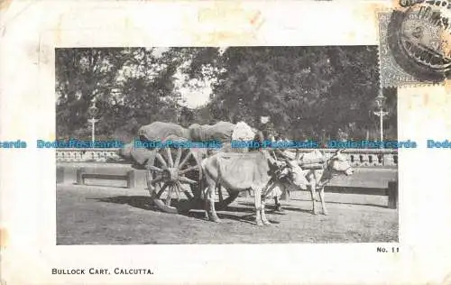 R089943 Bullock-Wagen. Kalkutta. Nein. 11