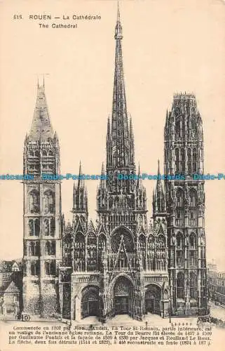 R089963 Rouen. Die Kathedrale. Marcel Raitre