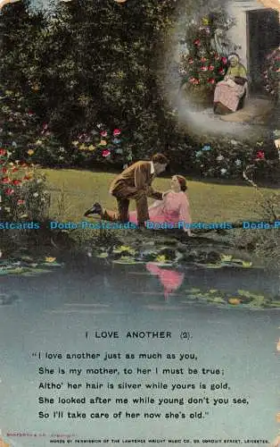 R090009 I Love Another. 2. Bamforth. Seriennr. 4584. 1911