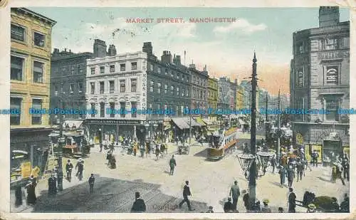 R090103 Market Street. Manchester. 1906