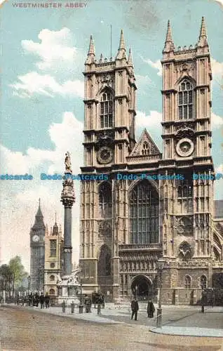 R090136 Westminster Abbey. Wildt und Kray. Seriennr. 551F. 1905