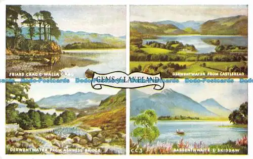 R090177 Edelsteine ​​von Lakeland. Webster. Helvellyn House. Multi View