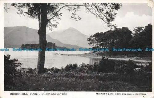 R108021 Broomhill Point. Derwentwater. Herbert