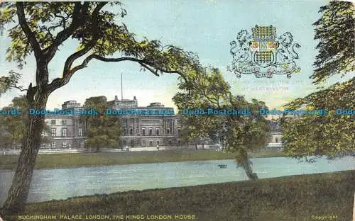 R108037 Buckingham Palace. London das Kings London House. 1906