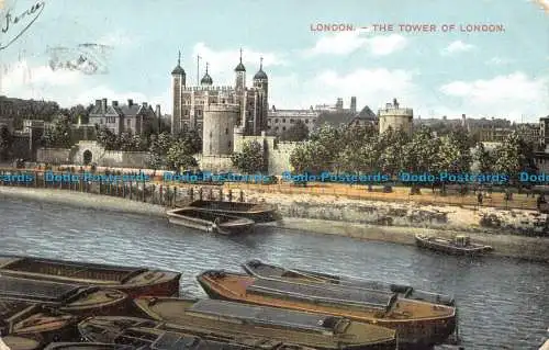 R108427 London. Der Tower of London. Charles Martin. 1904