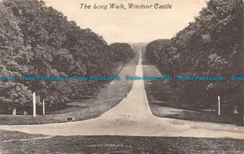 R108198 Der lange Weg. Windsor Castle. Valentinstag