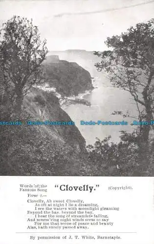 R108240 Clovelly. Weiß. Ingram Clark