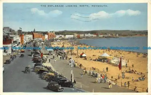 R108946 Die Esplanade. Blick nach Norden. Weymouth. Dennis. 1959