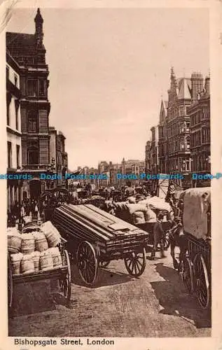 R108956 Bishopsgate Street. London. 1912