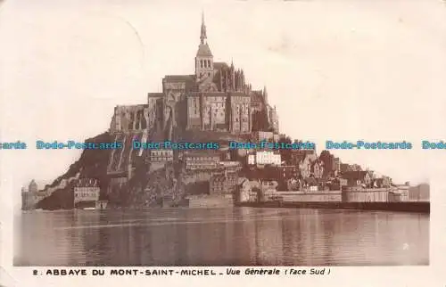 R108300 Abtei Mont Saint Michel. Allgemeine Ansicht. Südlage