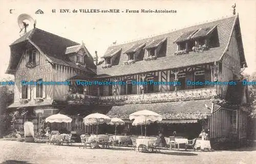 R108993 ca. von Villers sur Mer. Bauernhöfe Marie Antoinette