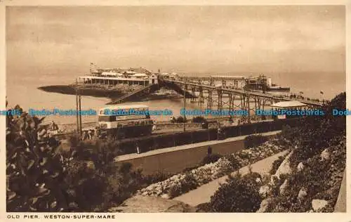 R108639 Alter Pier. Weston Super Mare. 1938