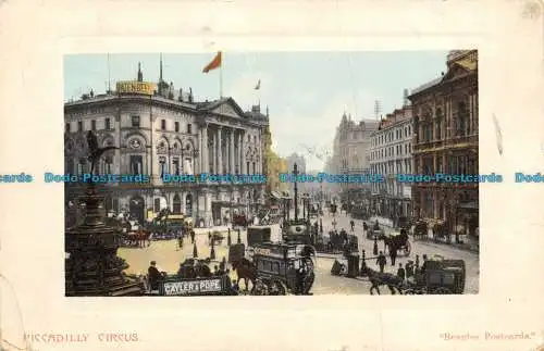 R108343 Piccadilly Circus. Beagles. 1909