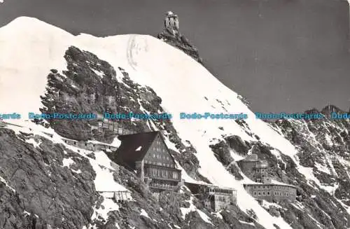 R108347 Jungfraujoch mit Observatorium. 1963