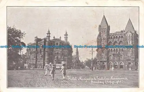 R108362 Hotel Majestic und Waterloo Villen. Bombay