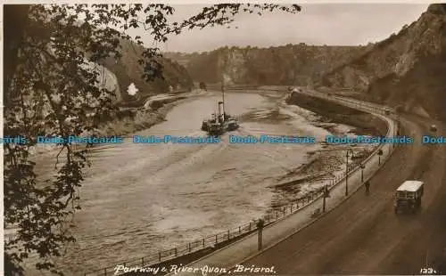 R109470 Portway und River Avon. Bristol. Grosvenor. Nr. 133. RP. 1935