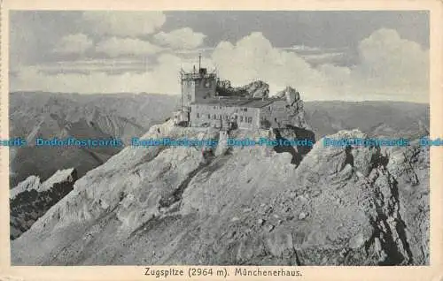 R109058 Zugspitze. Münchenerhaus. Karl Reiser