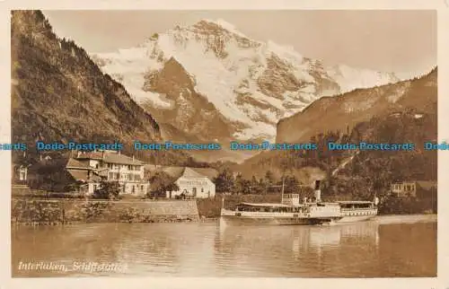 R109075 Interlaken. Schiffstation