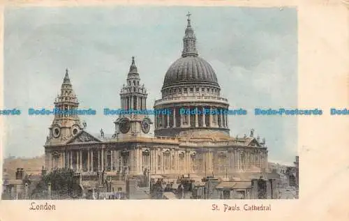 R120018 London. St. Pauls Kathedrale. Edmund Dusedau