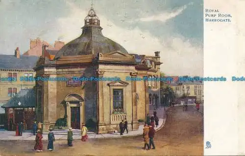 R120048 Royal Pump Room. Harrogate. Tuck. Öle. Nr. 1659