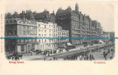 R120058 Kings Road. Brighton. Mezzotint