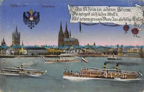 R120066 Koln a. Rh. Panorama