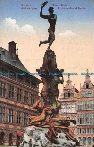 R120083 Antwerpen. Brabo Statue. Verhoeven