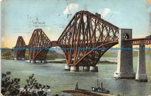 R1204 Die Forth Bridge. 1909